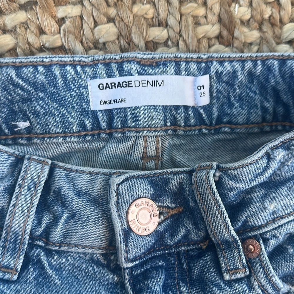 Garage flare jeans size 25 - Picture 5 of 9